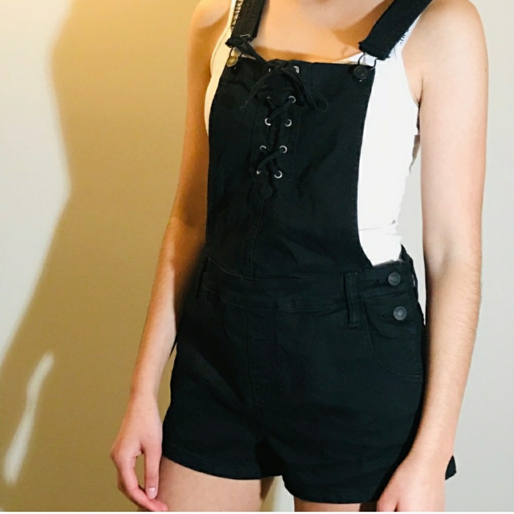 Pacsun size 27 lace up overalls